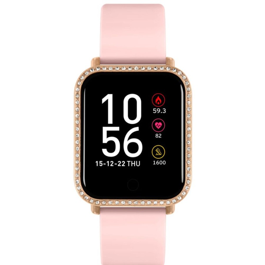 Watches Reflex Active | Series 6 Pink Crystal Smart Watch