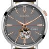 Watches Bulova | Classic Automatic Grey Dial