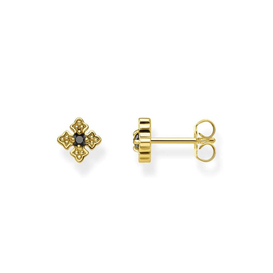 Jewellery Thomas Sabo Jewellery | Thomas Sabo Ear Studs Royalty Gold