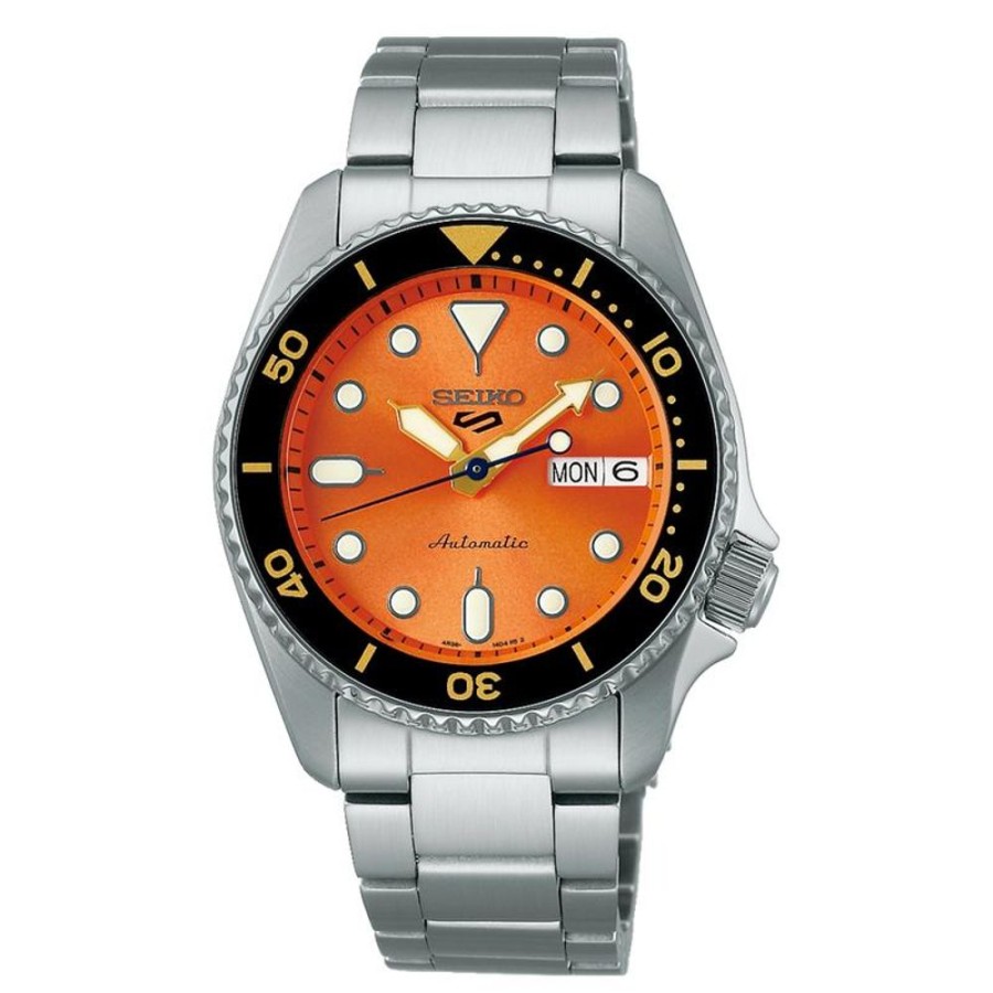 Watches Seiko | Skx Sports Style 38Mm Orange Dial