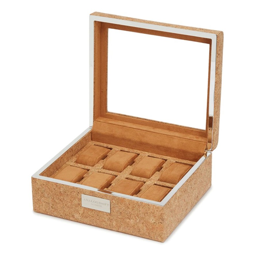 Accessories Wolf | Wolf Analog Shift 8 Piece Watch Box