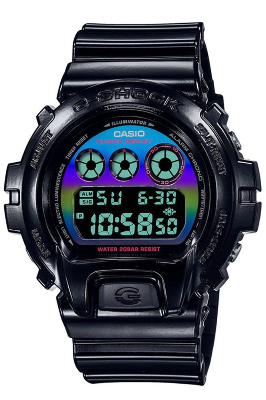 Watches G-Shock | Black Resin Band Watch