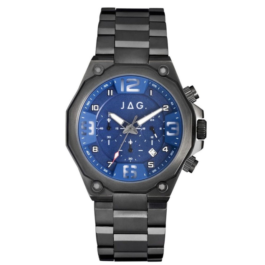 Watches Jag | Baxter Blue Dial 46Mm Watch