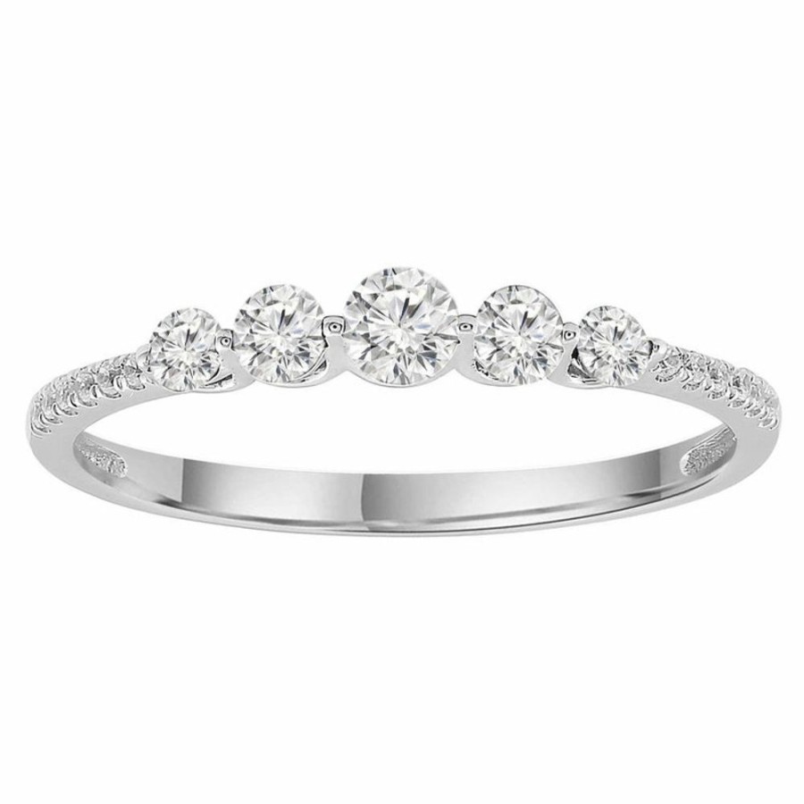 Jewellery Diamonds by WD | Ring With 0.33Ct Diamonds In 9K White Gold