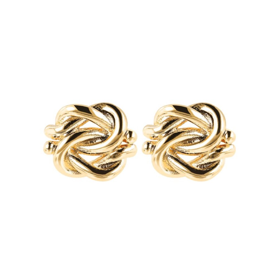 Jewellery Bronzallure | Knot Golden Earrings