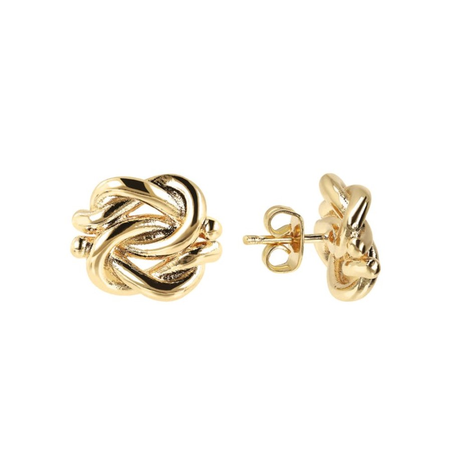 Jewellery Bronzallure | Knot Golden Earrings