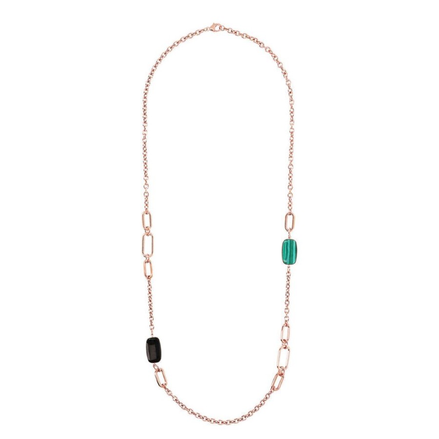 Jewellery Bronzallure | Alba Black Onyx Necklace