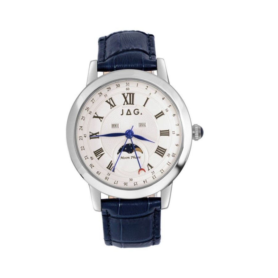 Watches Jag | Mosman Silver Dial 42Mm Watch