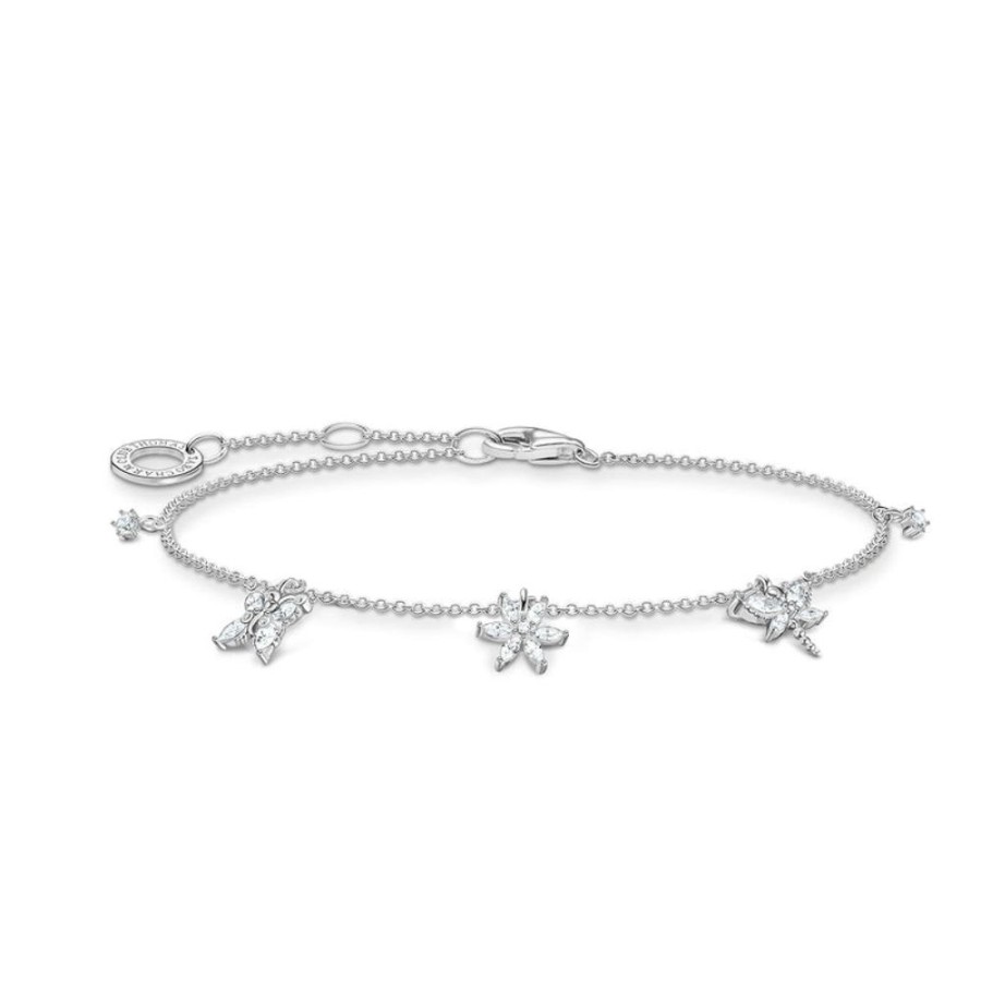 Jewellery Thomas Sabo | Bracelet Butterfly Silver