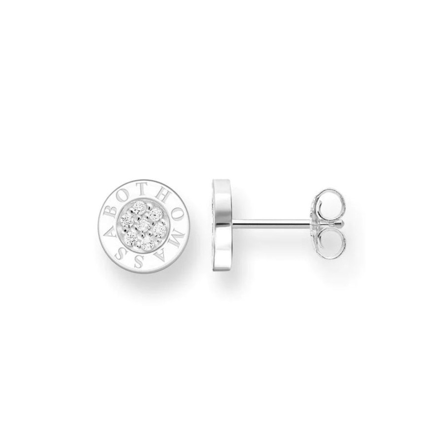 Jewellery Thomas Sabo Jewellery | Thomas Sabo Ear Studs Classic Pave