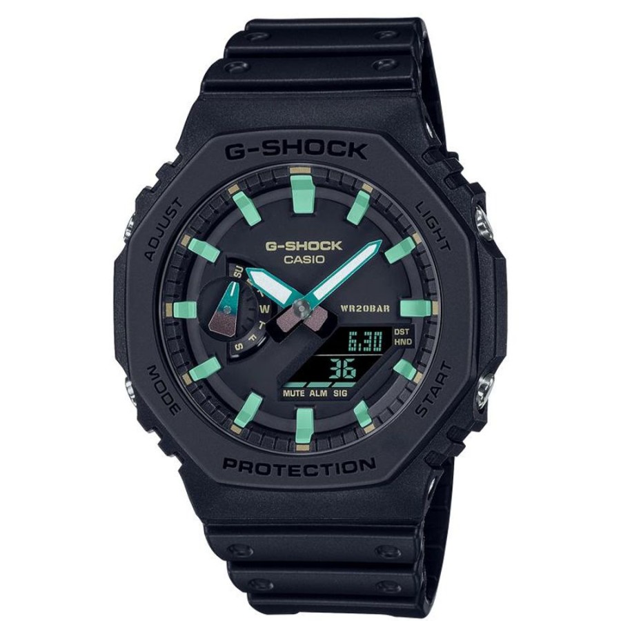 Watches G-Shock | Digital Black Resin Band