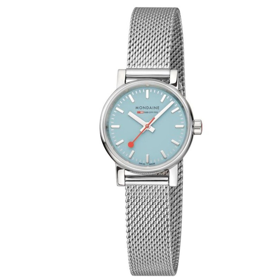 Watches Mondaine | Official Swiss Railways Evo2 26Mm Dusk Blue Watch