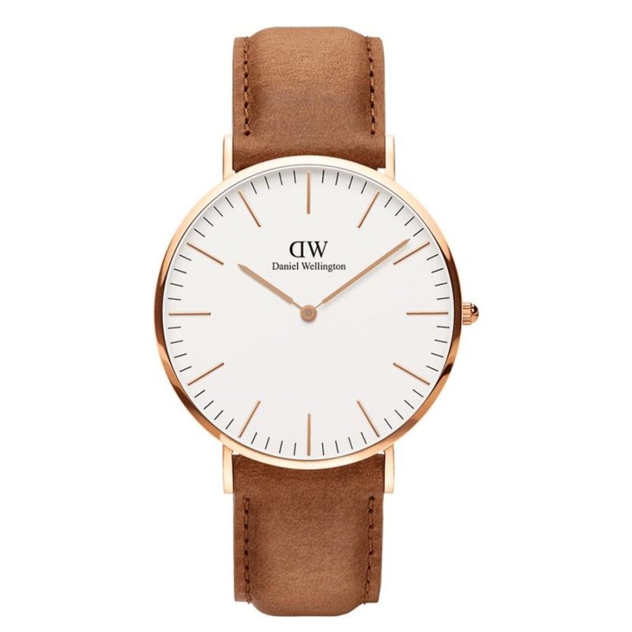 Watches Daniel Wellington | Classic 40Mm Men'S Durham White Watch