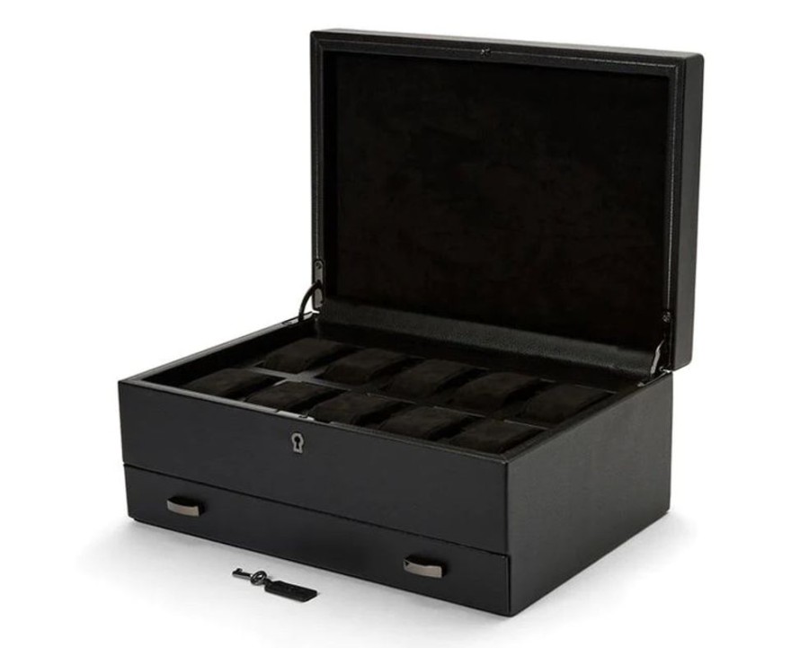 Accessories Wolf | British Racing 10 Piece Watch Box With Storage