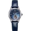 Watches Citizen | Automatic Blue Dial Leather Strap Watch