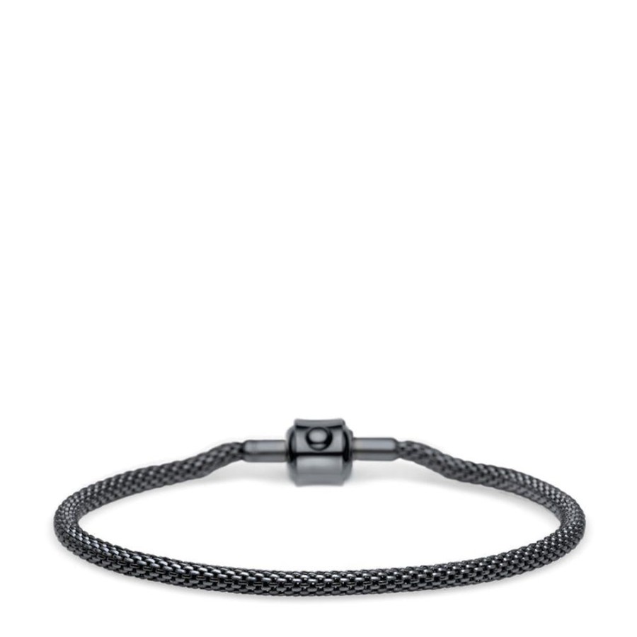 Jewellery Bering | Bering Arctic Symphony Black Bracelet Small