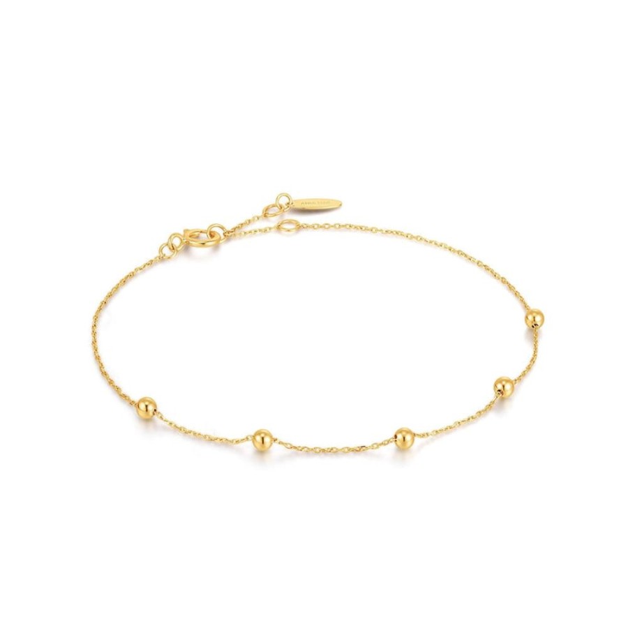 Jewellery Ania Haie | 14Kt Gold Beaded Bracelet