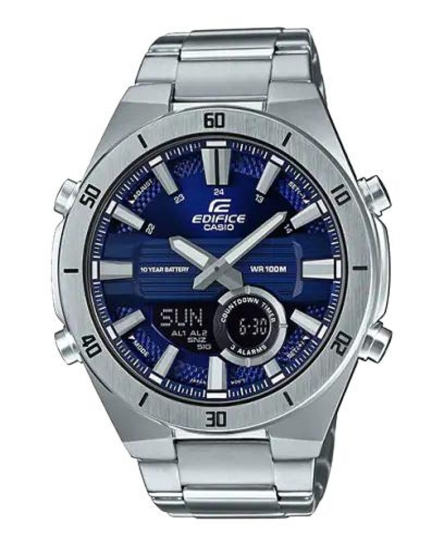 Watches Casio | Edifice Analog Digital Blue Dial