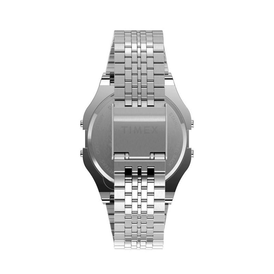 Watches Timex | T80 Space Invaders Silver Stainless Steel Watch