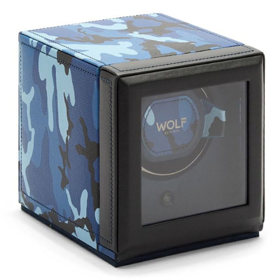 Accessories Wolf | Single Watch Winder Elements Cub Water