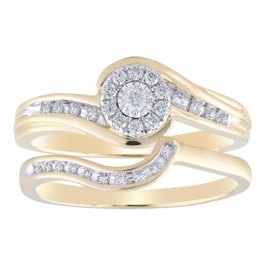 Jewellery Diamonds by WD | Ring With 0.2Ct Diamond In 9K Yellow Gold