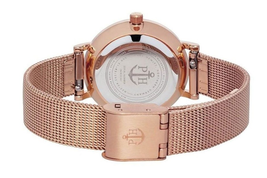 Watches Paul Hewitt | Modest White Sand Rg Mesh Watch