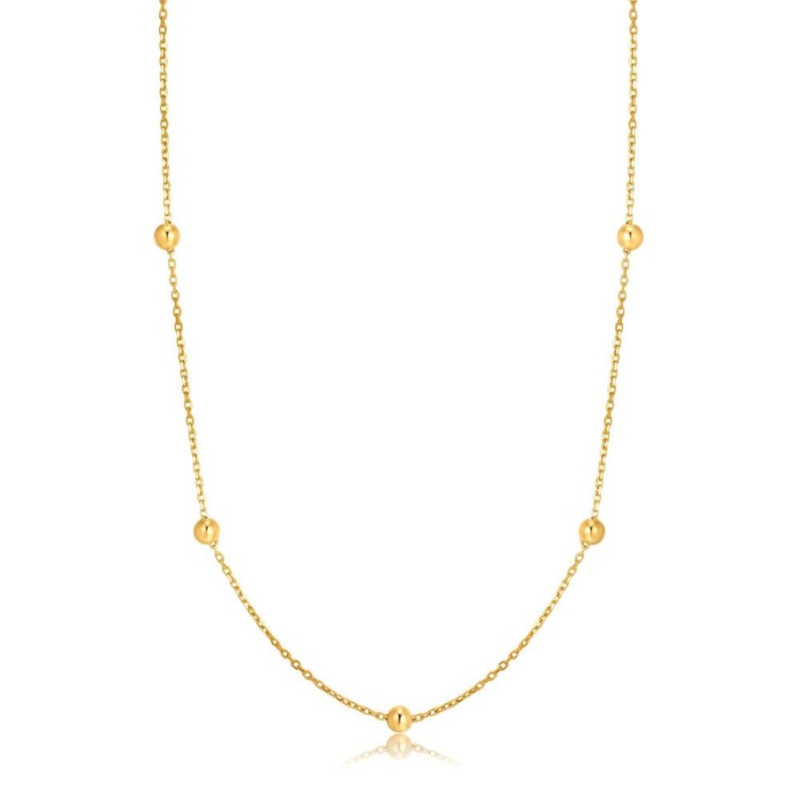 Jewellery Ania Haie | 14Kt Gold Beaded Necklace