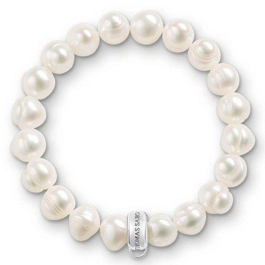 Jewellery Thomas Sabo | Charm Pearl Bracelet