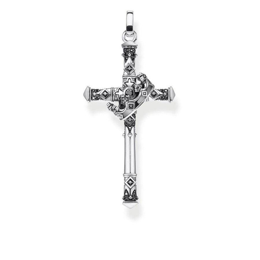 Jewellery Thomas Sabo | Pendant Cross & Crown