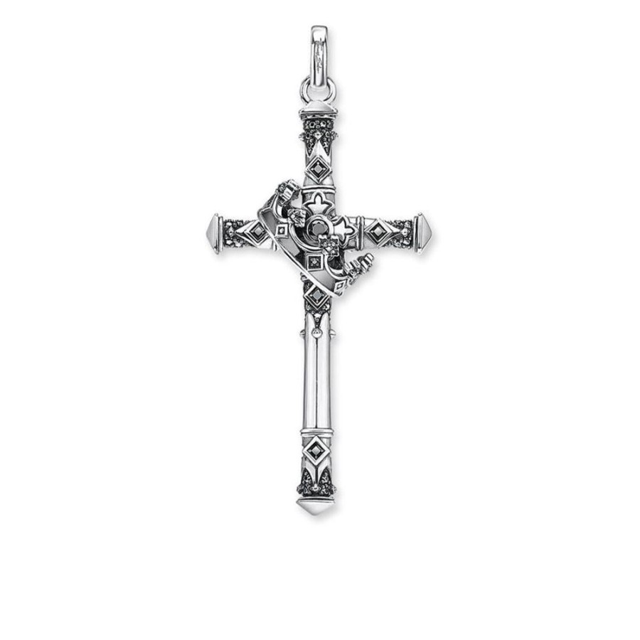 Jewellery Thomas Sabo | Pendant Cross & Crown