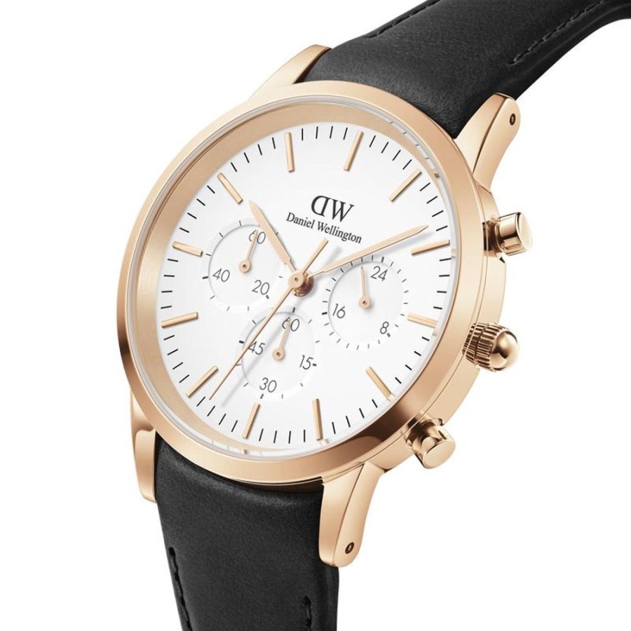 Watches Daniel Wellington | Iconic 42Mm Sheffield White Watch