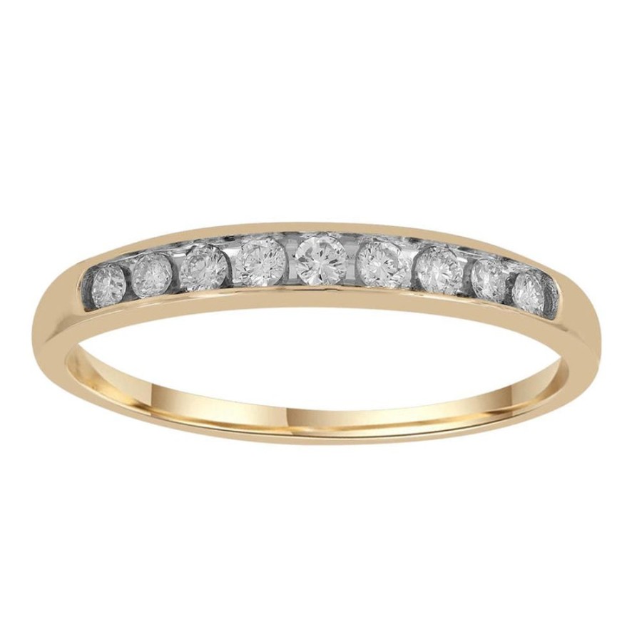 Jewellery Diamonds by WD | Ring With 0.2Ct Diamond In 9K Gold