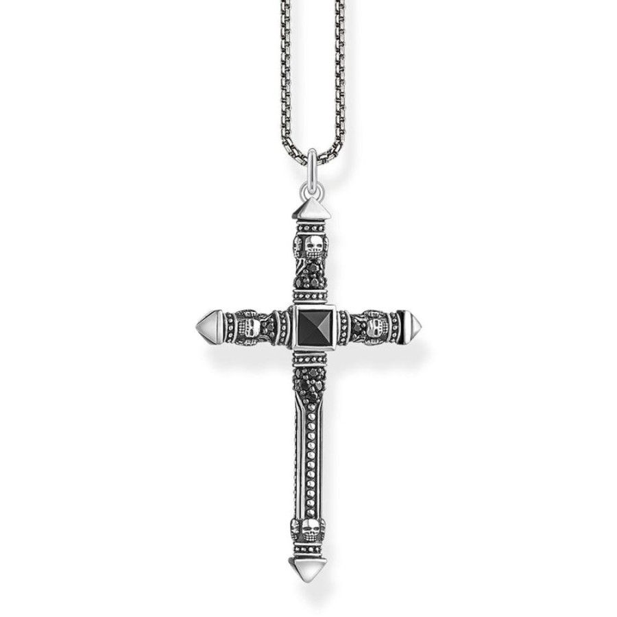 Jewellery Thomas Sabo | Necklace Cross Silver