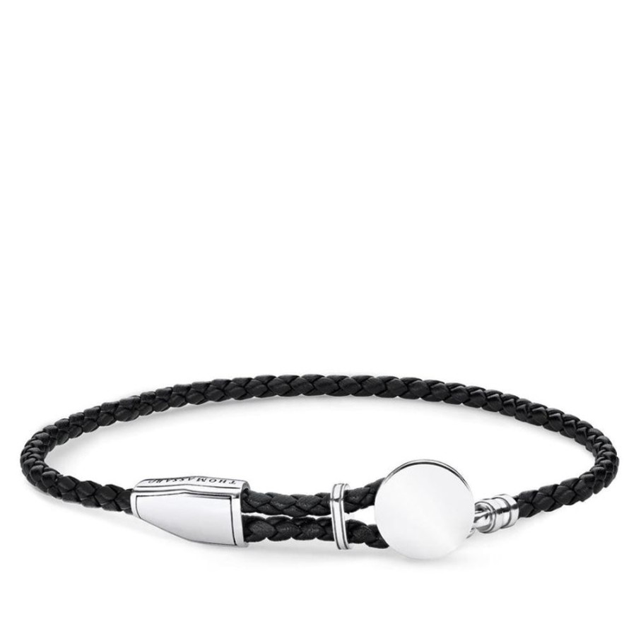 Jewellery Thomas Sabo | Leather Strap "Disc"