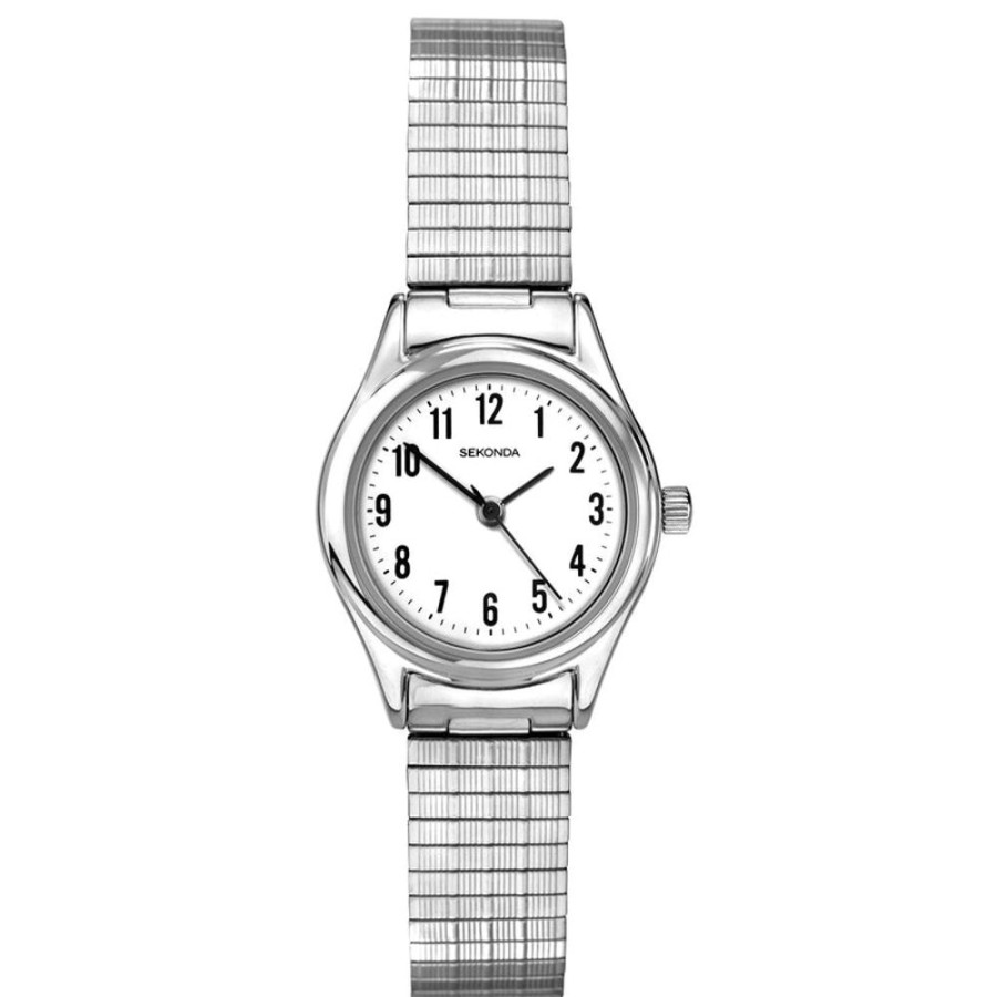 Watches Sekonda | Stainless Steel White Dial Watch