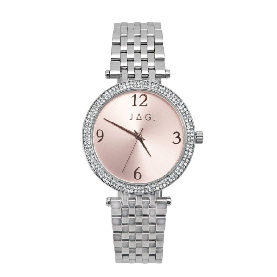 Watches Jag | Lalor Pink Dial 36Mm Watch