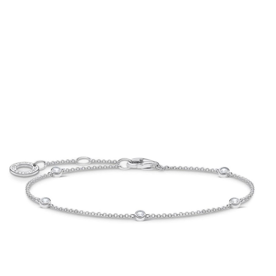 Jewellery Thomas Sabo | Bracelet White Stones