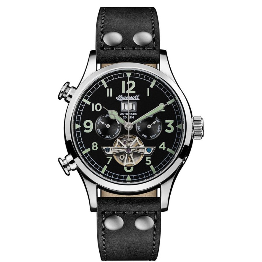 Watches Ingersoll | Armstrong Automatic Black Watch