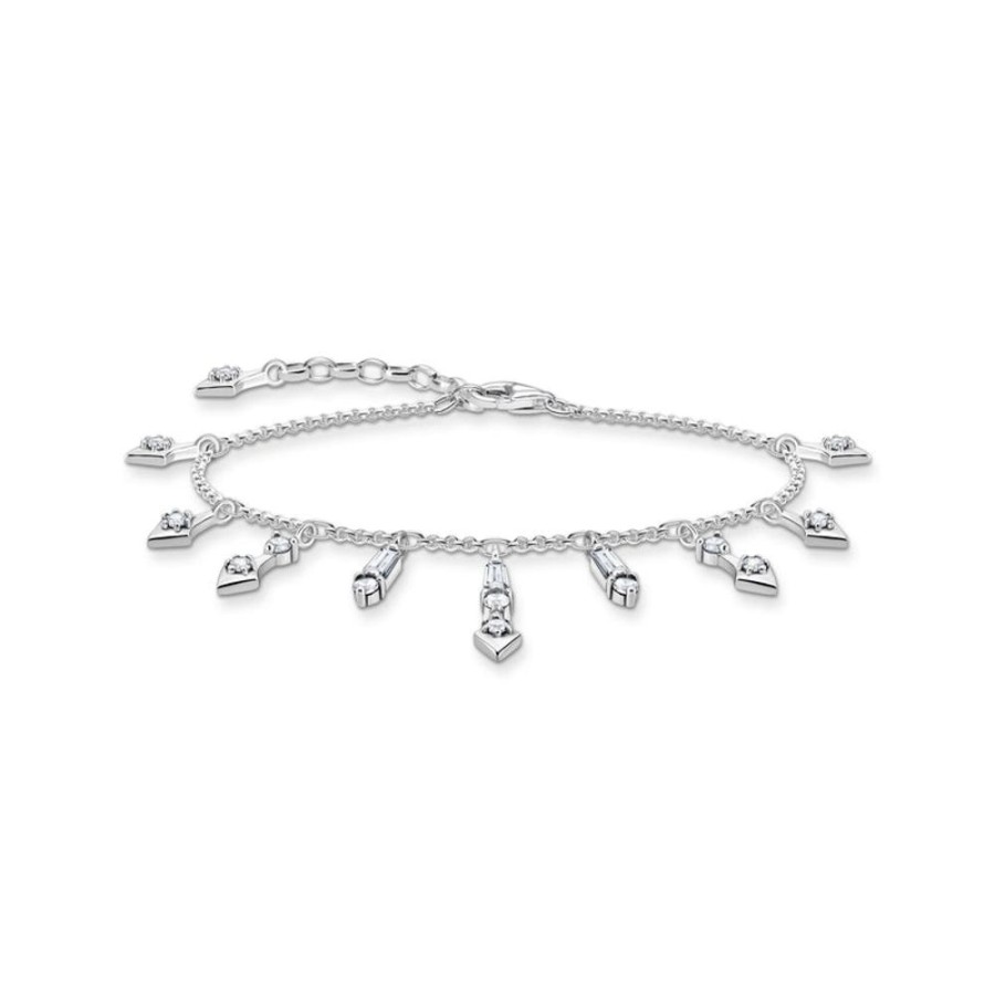 Jewellery Thomas Sabo | Thomas Sabo Bracelet With Winter Sun Rays Silver