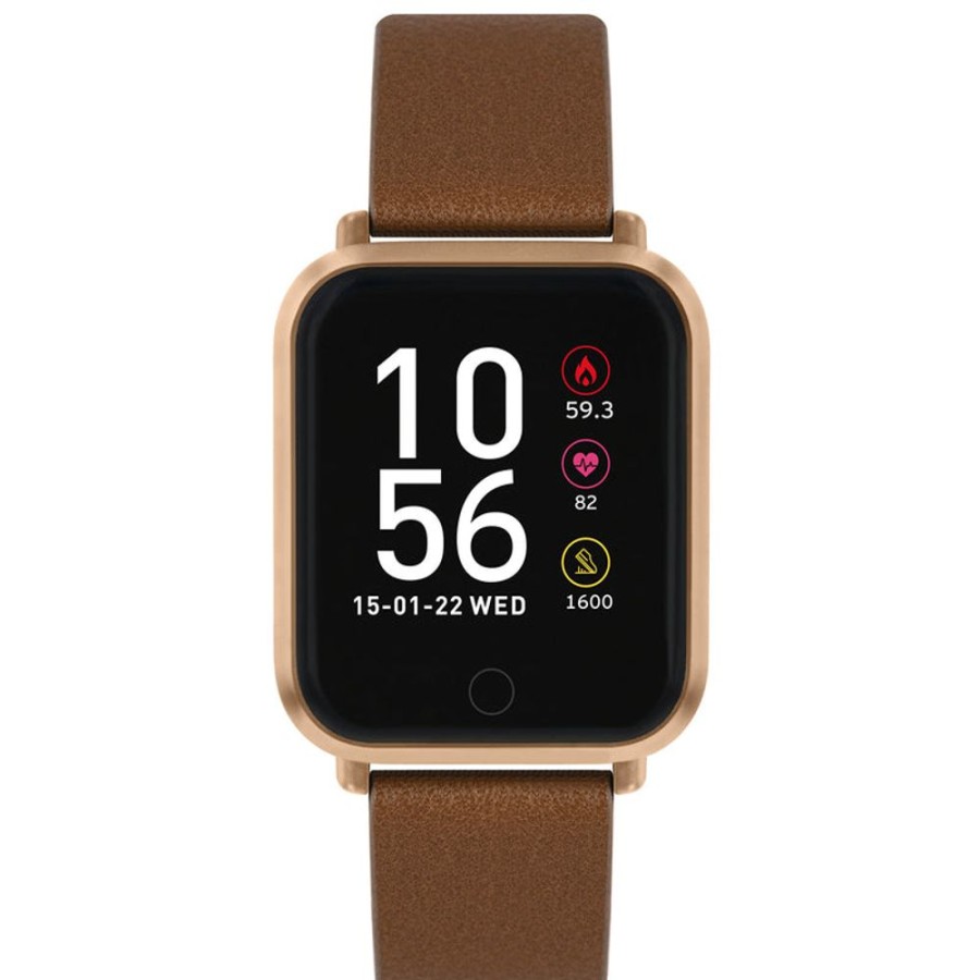 Watches Reflex Active | Series 6 Tan/Rose Gold Smart Watch