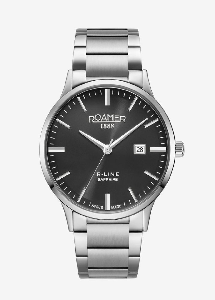 Watches Roamer | R-Line Classic Black Dial Watch