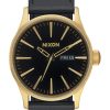 Watches Nixon | Sentry Leather Watch