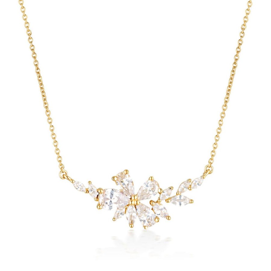 Jewellery Georgini | Georgini Iconic Bridal Hyacinth Necklace Gold