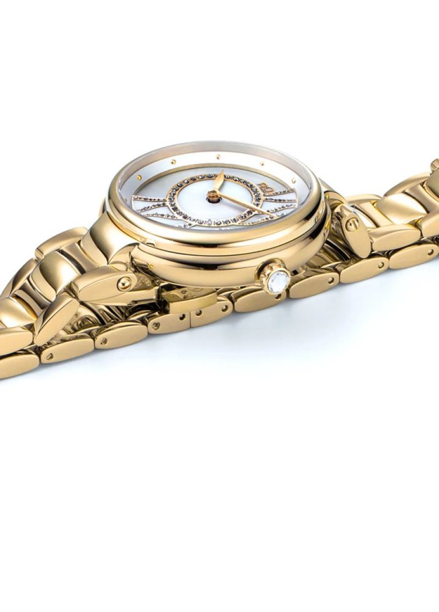 Watches Roamer | Lady Mermaid Gold Stainless Steel Watch