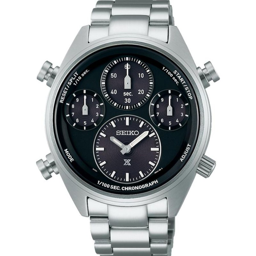 Watches Seiko Prospex | 1/100Th Speedtimer All Black