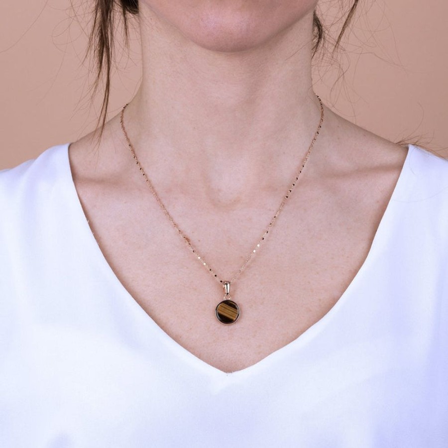 Jewellery Bronzallure | Small Disc Pendant Necklace