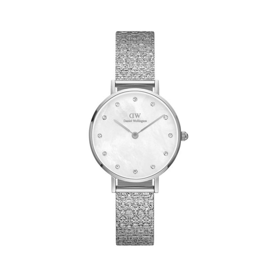 Watches Daniel Wellington | Petite 28Mm Pressed Studi Lumine White Watch