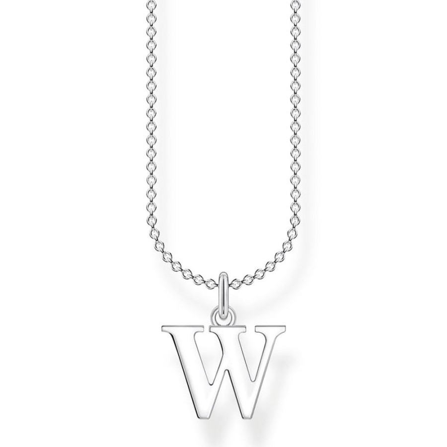 Jewellery Thomas Sabo | Necklace Letter W