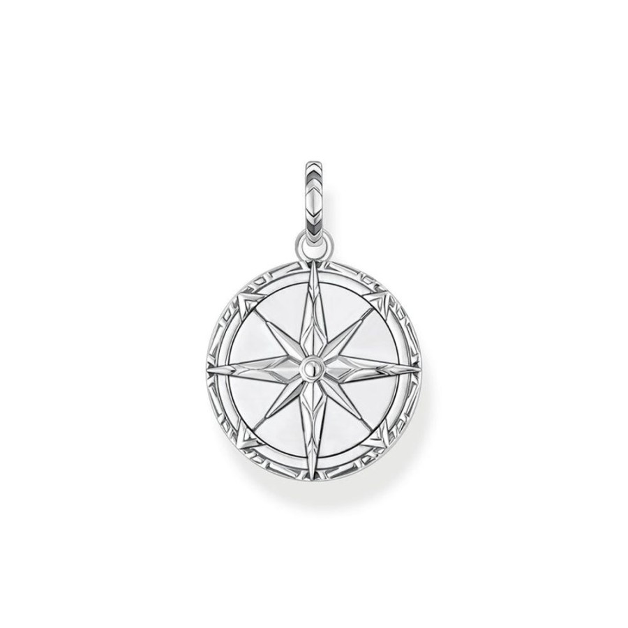 Jewellery Thomas Sabo | Thomas Sabo Pendant Turquoise Compass