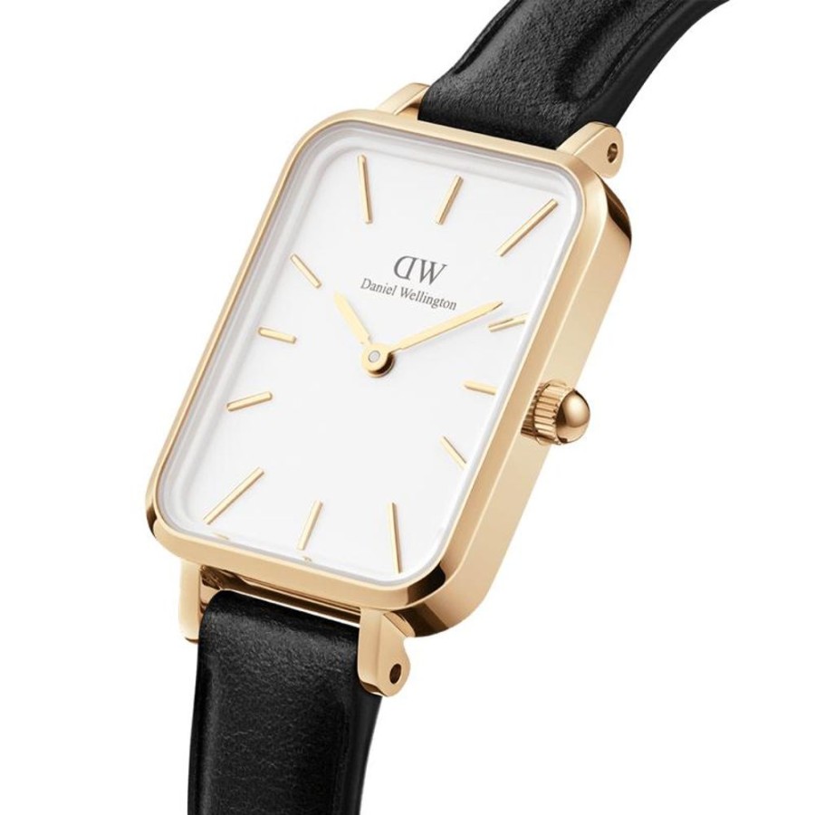 Watches Daniel Wellington | Quadro 20X26Mm Pressed Sheffield White Dial Watch